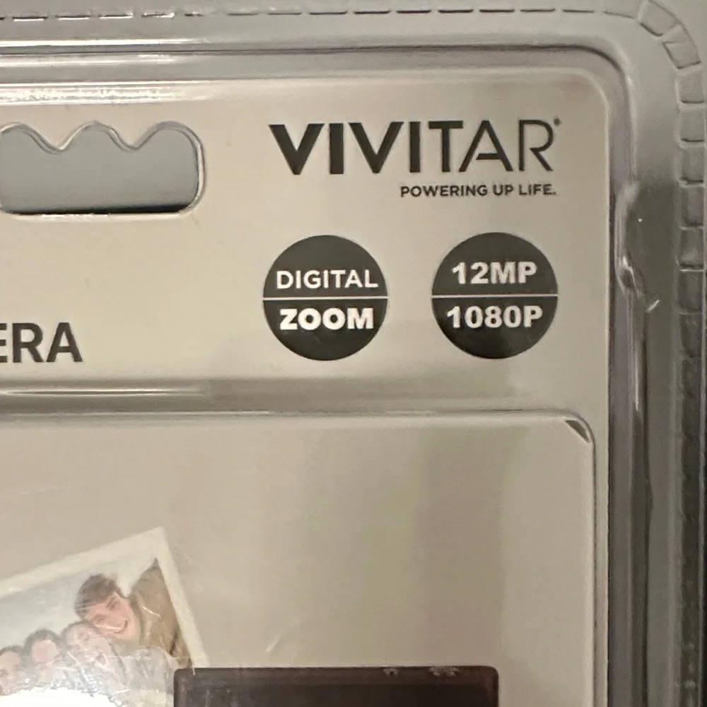 Vivitar VECXX 77 Digital Camera - Black